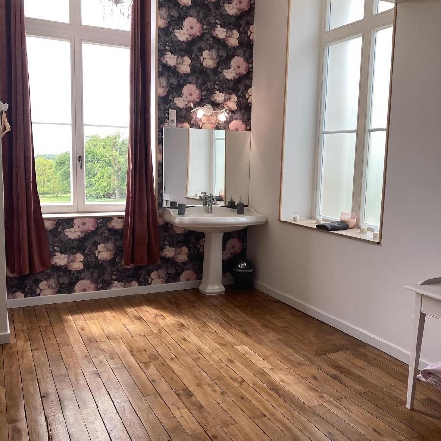 Chateau De La Bouchatte Chambre Les Roses Chazemais Екстериор снимка